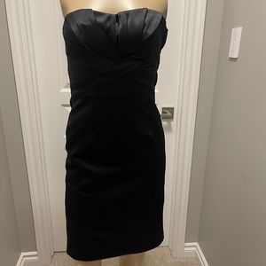 RW&Co Black Strapless Dress